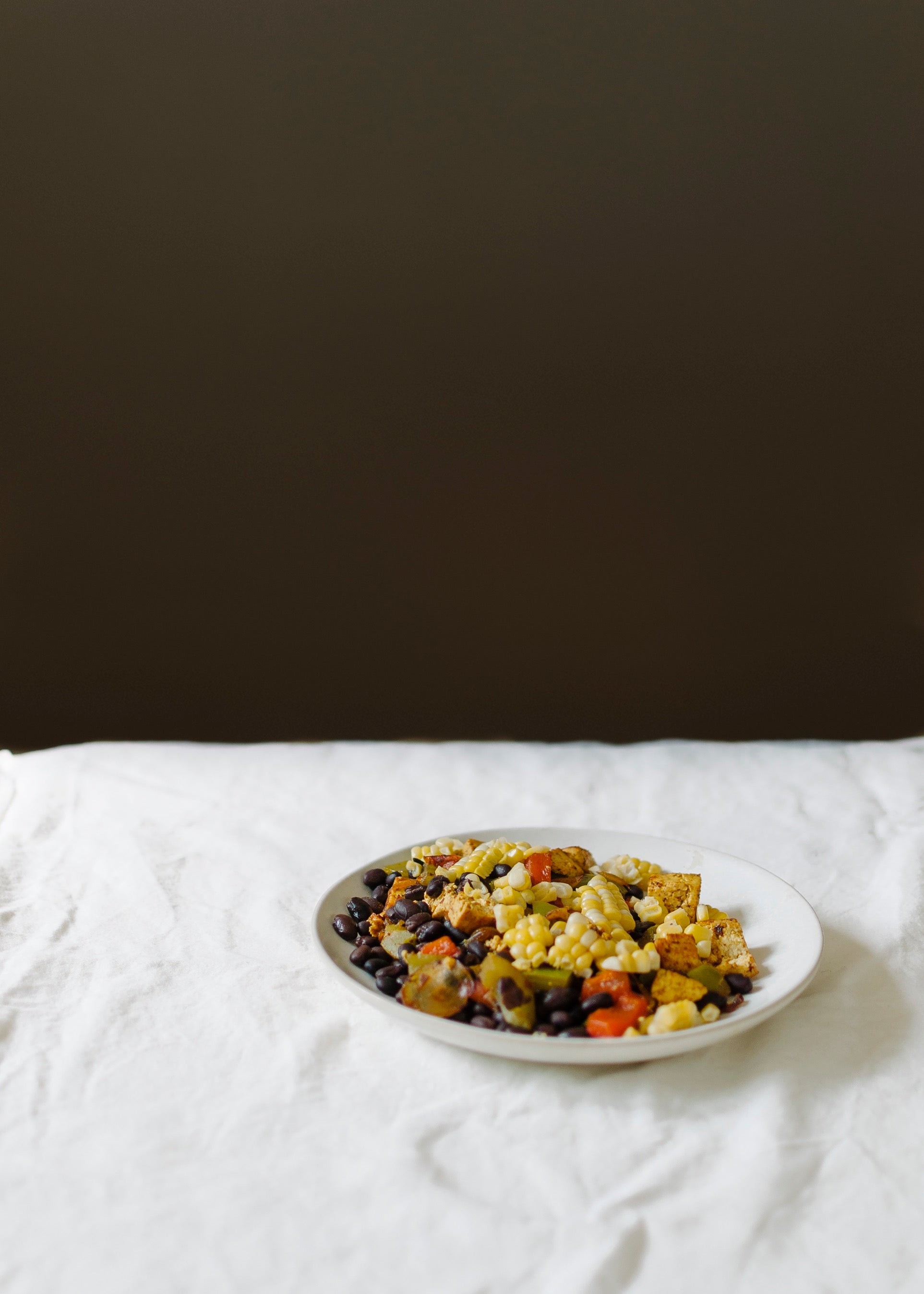 spiced tofu bowl (from neighborhood by hetty mckinnon)