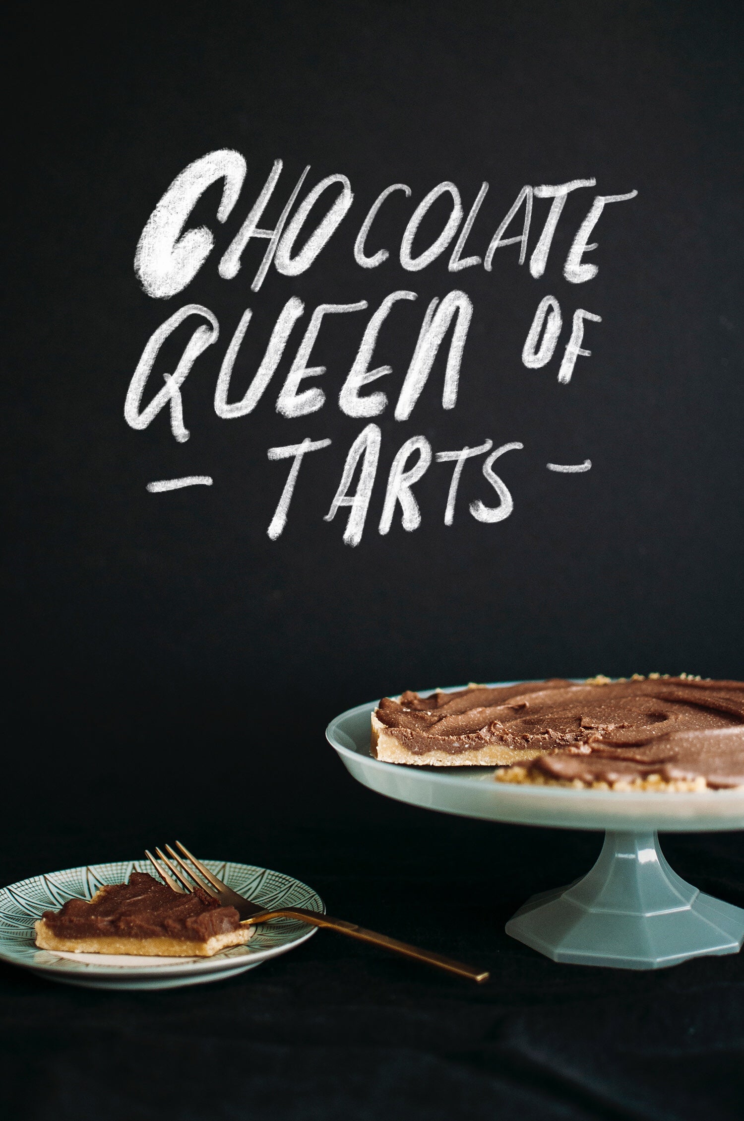 vegan chocolate tart // pana chocolate book review