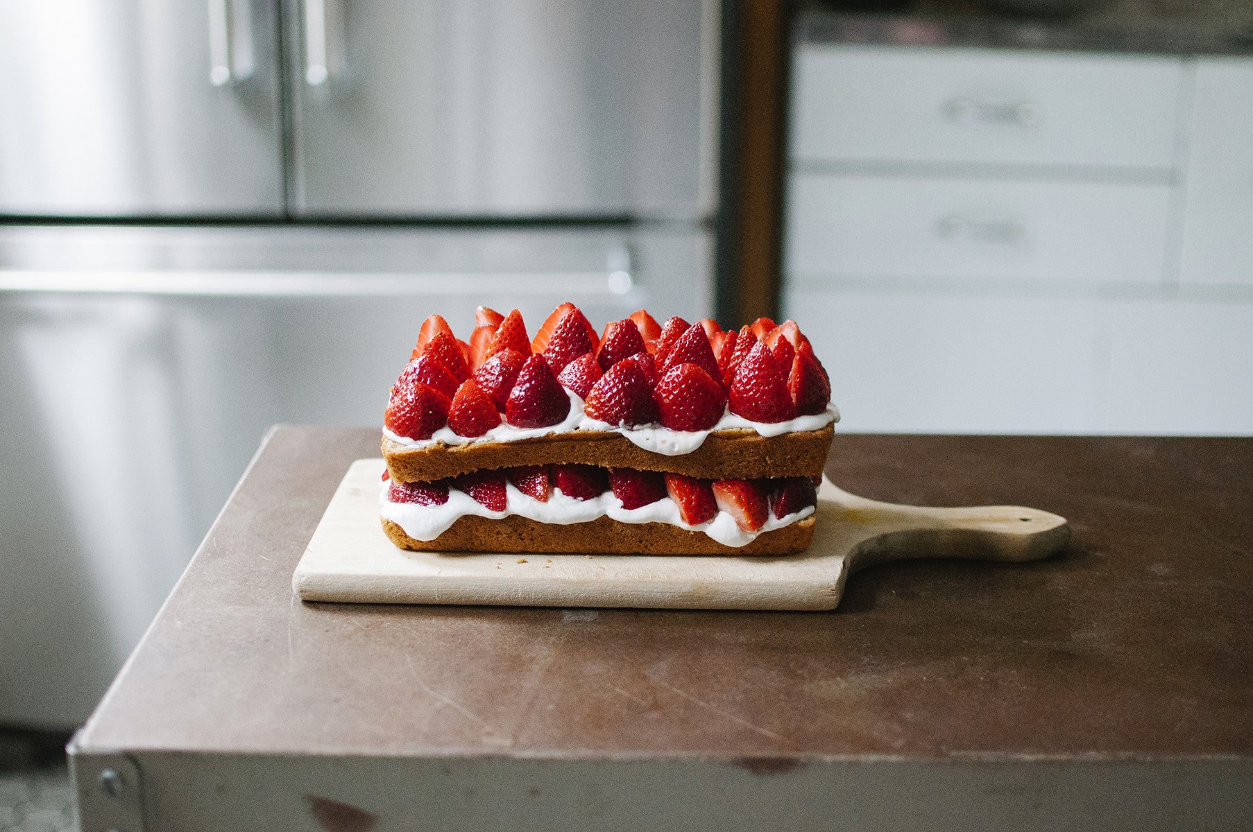 vegan strawberry shortcake