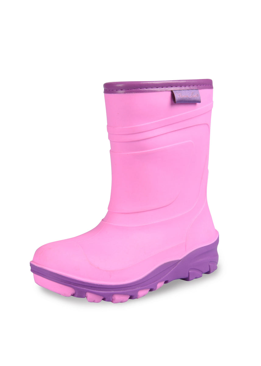 Thomas Cook Toddler Norfolk Gumboot - Pink/Lilac – Crossdraw Country Co.