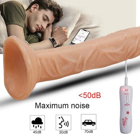 Dildo Vibrator - Suction Dildo - Vibrating Dildo