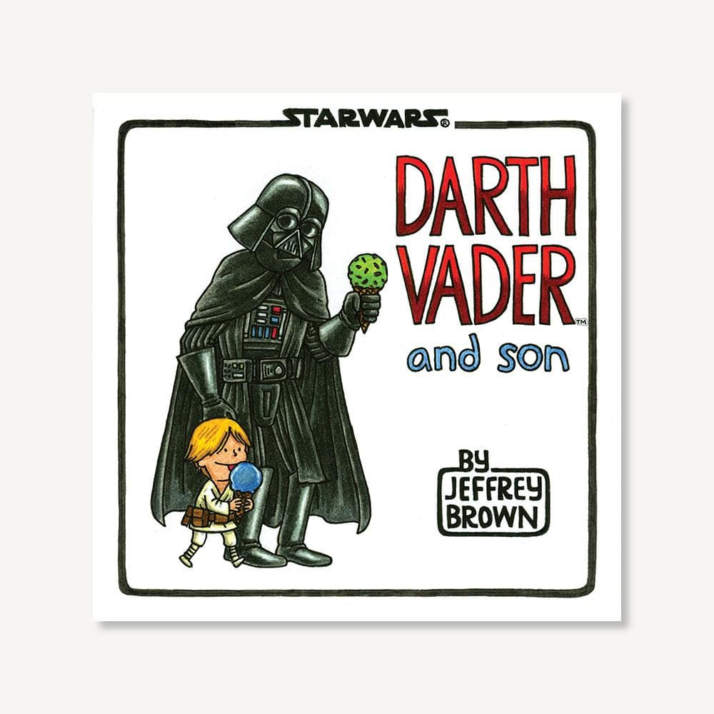 Abrazadera algas marinas Cumbre Darth Vader™ and Son | Chronicle Books