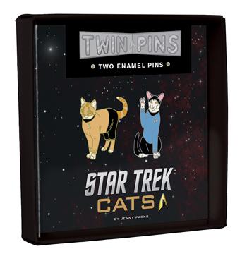 Image of Star Trek Cats Twin Pins