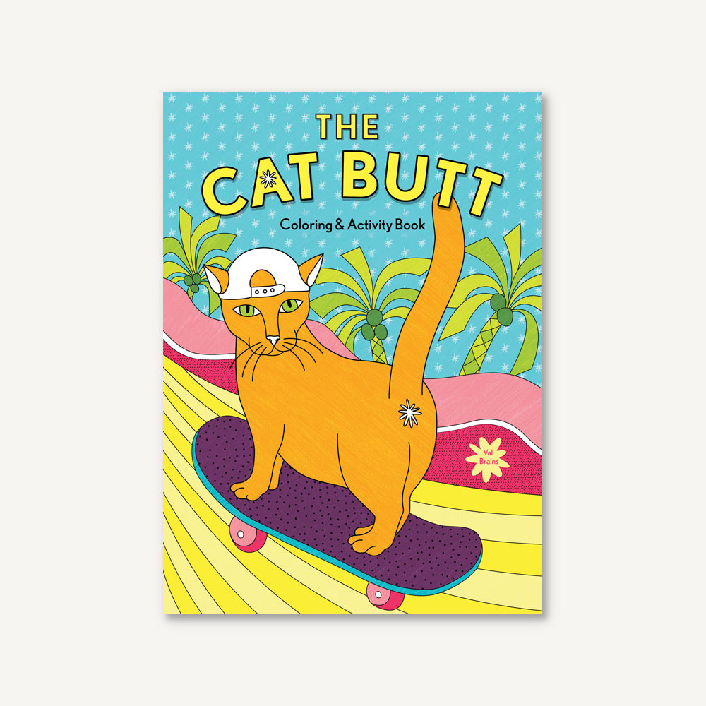 Download The Cat Butt Coloring And Activity Book Chronicle Books