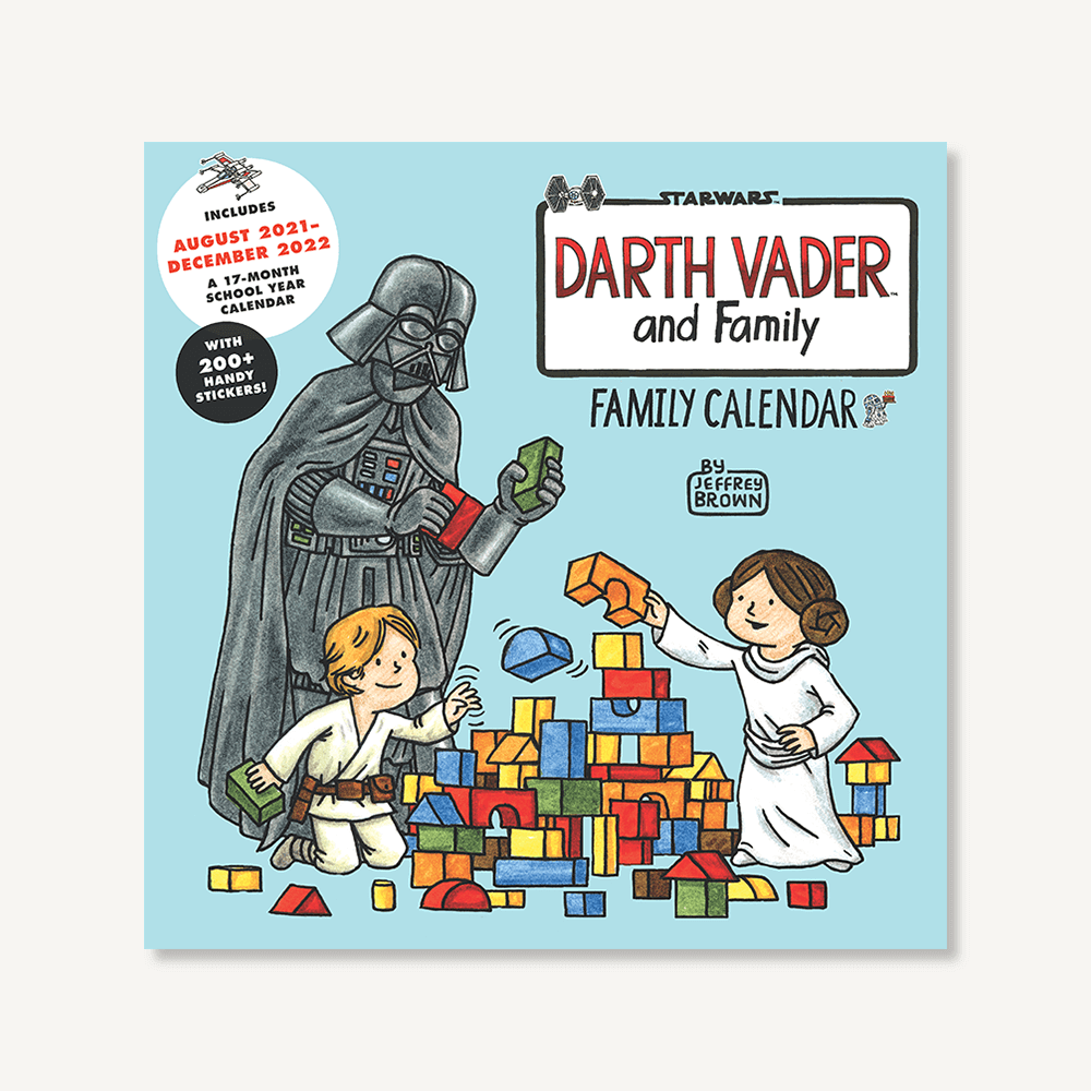 Star Wars Darth Vader And Family 2022 Wall Calendar Chronicle Books