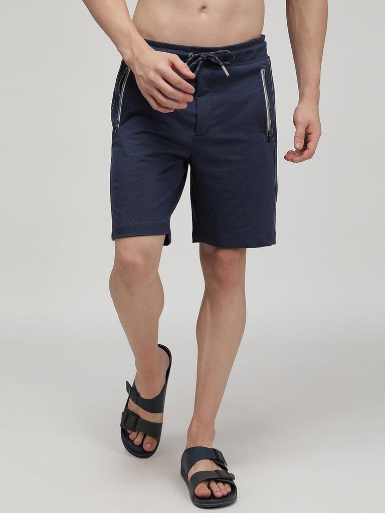 Buy Men Bermuda Shorts (Pack Of 2) Grey-Navy: TT Bazaar