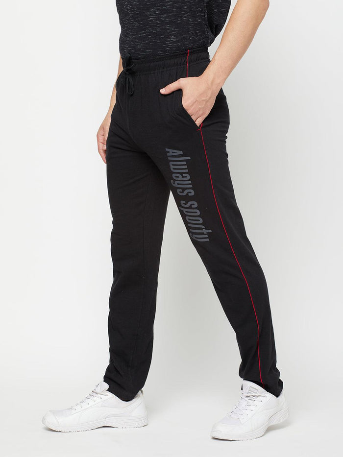 Buy Sporto Men's Track Pants (Tracks#114_Charcoal_Large) Online at Lowest  Price Ever in India | Check Reviews & Ratings - Shop The World