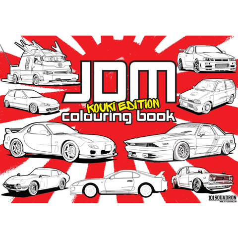 Download Jdm Colouring Book 101 Squadron