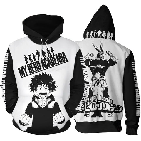 my hero academia merch hoodie