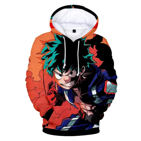 my hero academia merch hoodie