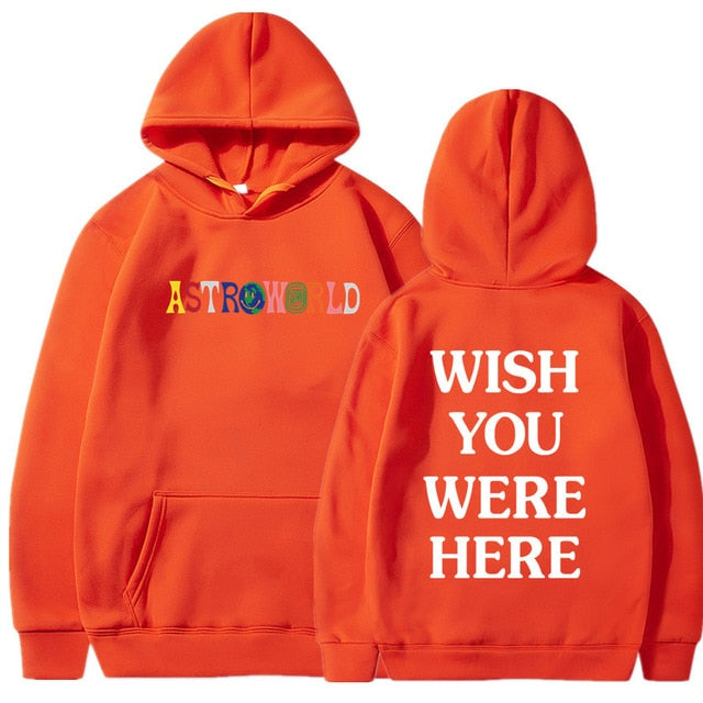 astroworld orange hoodie