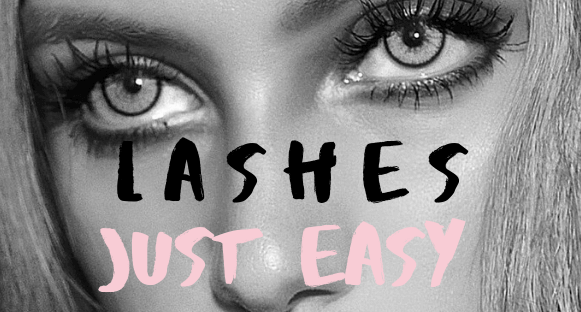 Easy Lashes Model Banner