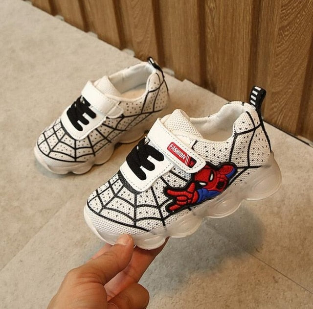 Spider-man LED Shoes – Baby Boy Joy