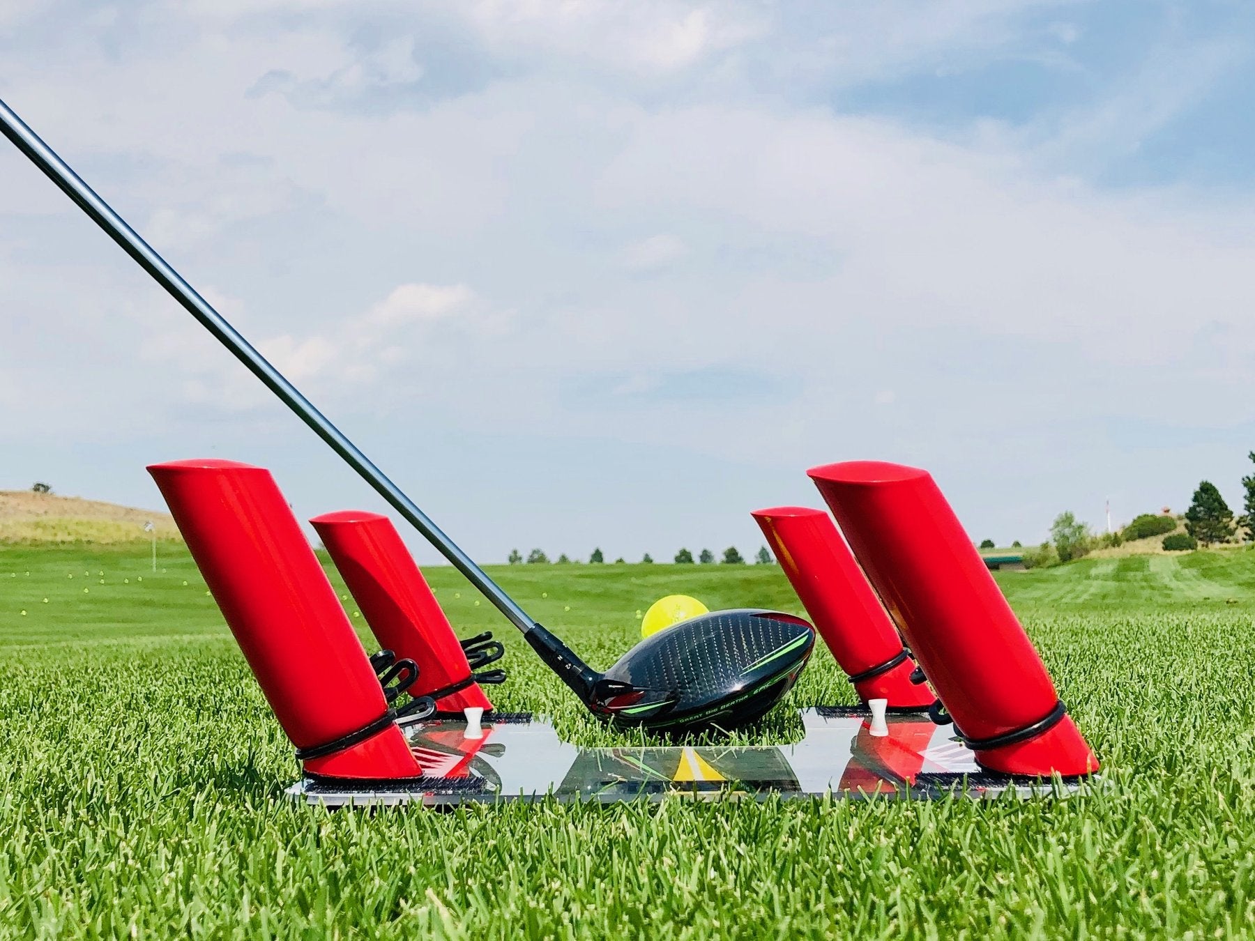 Golfschwung Trainer für den geraden Schwung - Fade oder Draw - Speed T