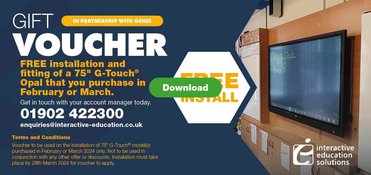 Download your Free installation Voucher from Interactive Education Solutions