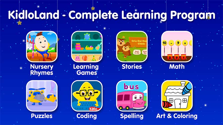 image KidloLand software - Complete Learning Program