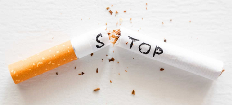 Stop smoking Breaking Cigarettes