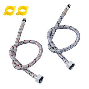 Faucet Water Supply Pipe Hoses Bathroom Part Tyghhy