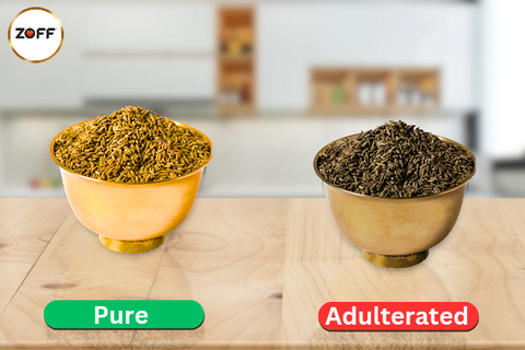 Cumin seeds adulteration check