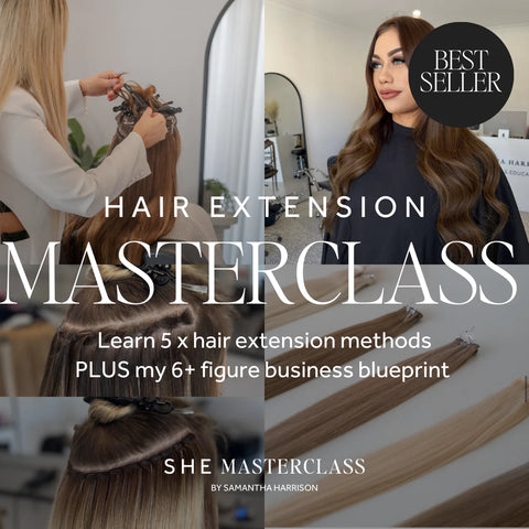 Ultrasonic K Tips Hair Extension Course, Online