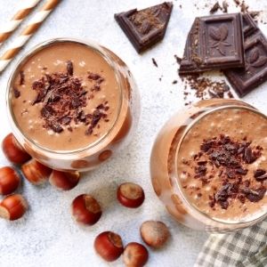 chocolate nut smoothie