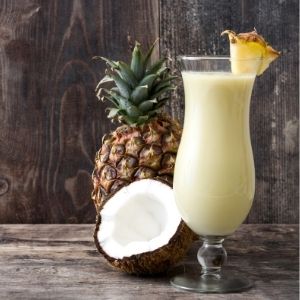 pineapple coconut smoothie