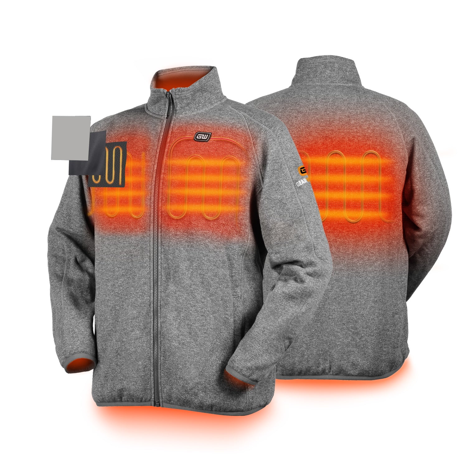 Men's Heated Fleece Jacket - GearWrench Heated product image