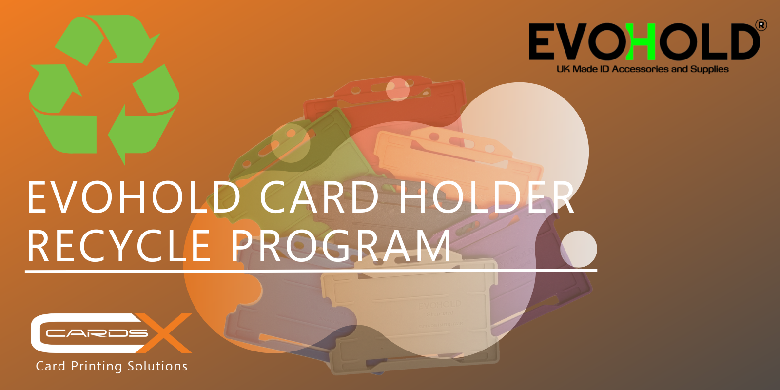 Evohold card holder recycle program