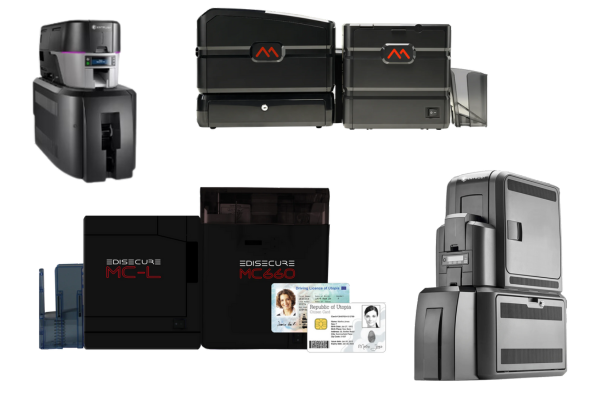 ID Card Printers with Inline Lamination module