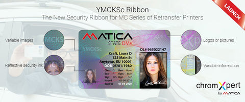 YMCKSc Ribbon