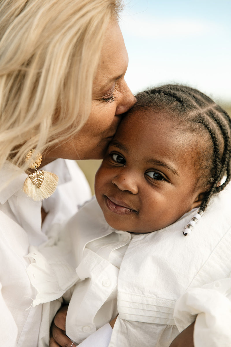 mother and child coffee table book