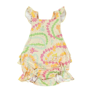 Lei Day in Sand - Bamboo Romper - Coco Moon - Beachside Boutique Hawaii