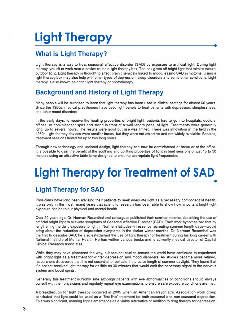 suntouch light therapy