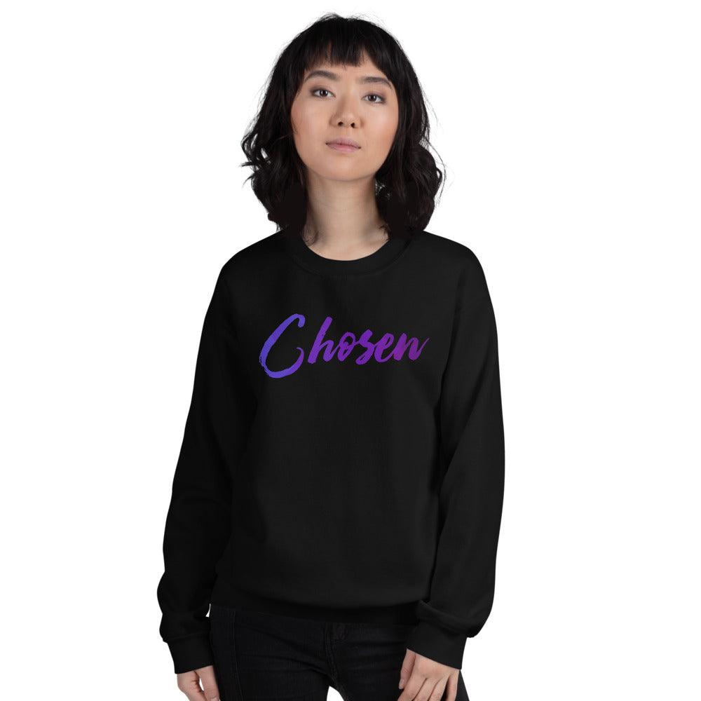 Chosen Sweatshirt | One Word Chosen Crewneck for Women