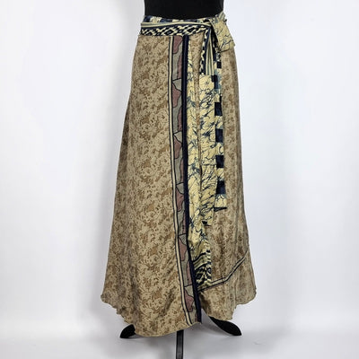 SALE ON Summer Vintage Handmade Silk Skirt Tie Die Skirt Skirts for Women  Indian Boho Wrap Skirt - Etsy