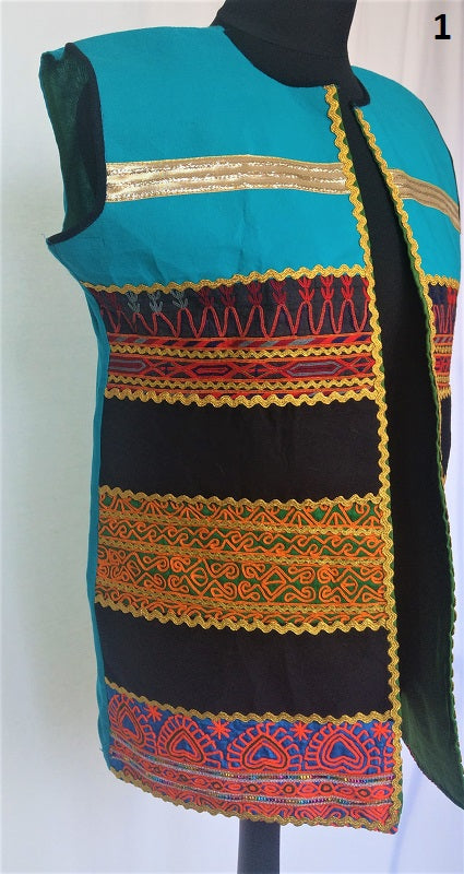 Afghan embroidered waistcoat - waskat - vest for men – Woshoush Galerie ...
