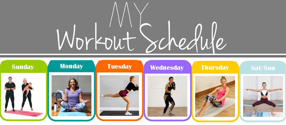 at-home exercise health fitness calendar from SportPort