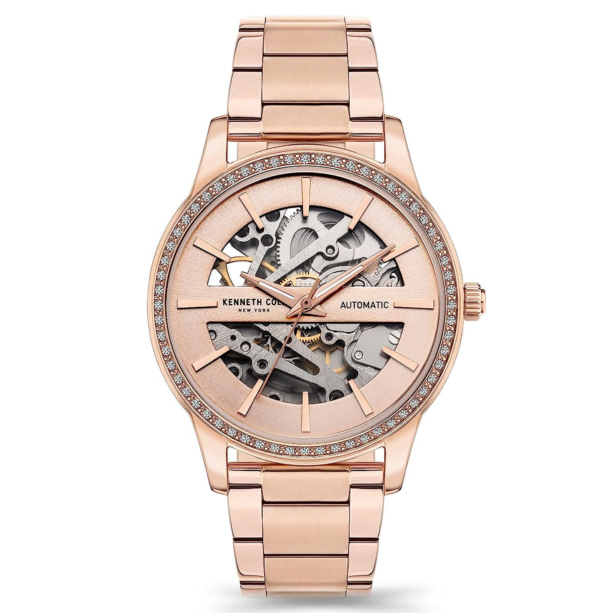 Kenneth Cole Automatic Rose Gold Dial Women 36mm – Zimson Watch Store