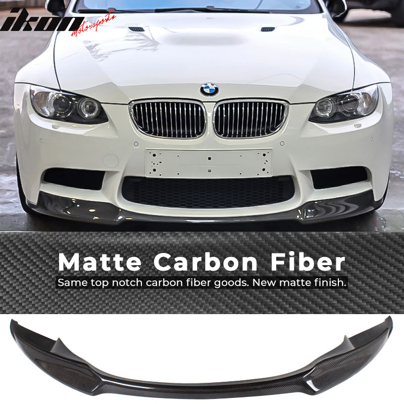 IKON MOTORSPORTS, Front Bumper Lip Compatible With 2005-2013 BMW