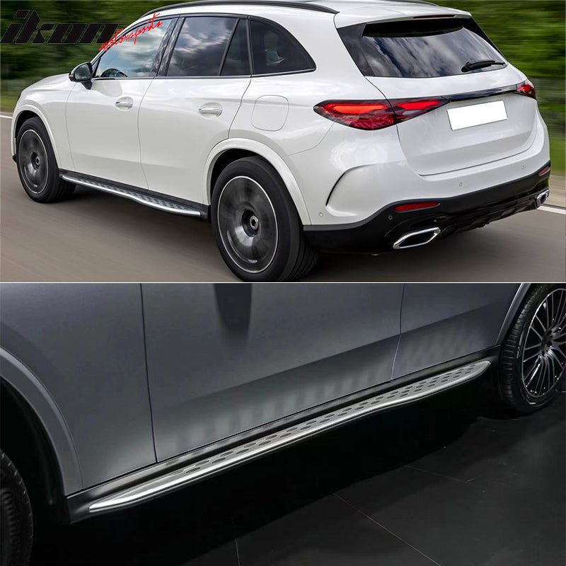  Snailfly Running Boards Fit for Mercedes Benz GLC X253  2016-2022 Side Steps Bar : Automotive