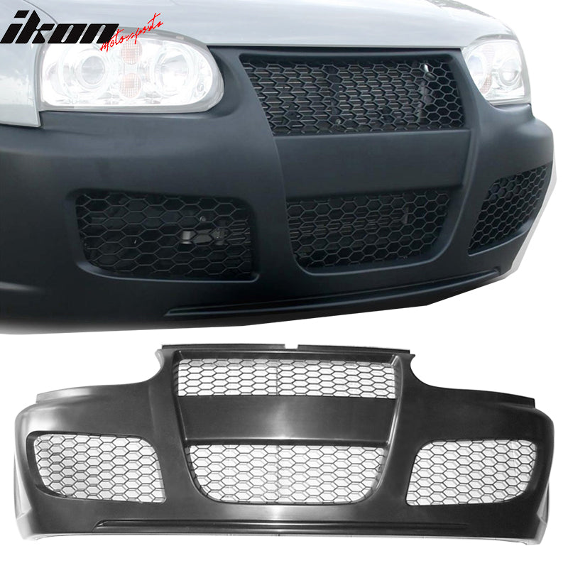 IKON MOTORSPORTS Front Bumper Cover Compatible With 1999-2005 Volkswagen  Golf Mk4 R32 Style Unpainted Steel Mesh Cover Guard Protection Conversion  Factory Replacement Body Kit, 2000 2001 2002 2003 – Ikon Motorsports