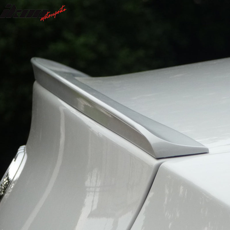 Fit for Audi A6 C6 Pre-Facelift Sedan 2005-2008 Carbon Fiber CF Rear Trunk  Roof Spoiler Tail Wing : : Automotive