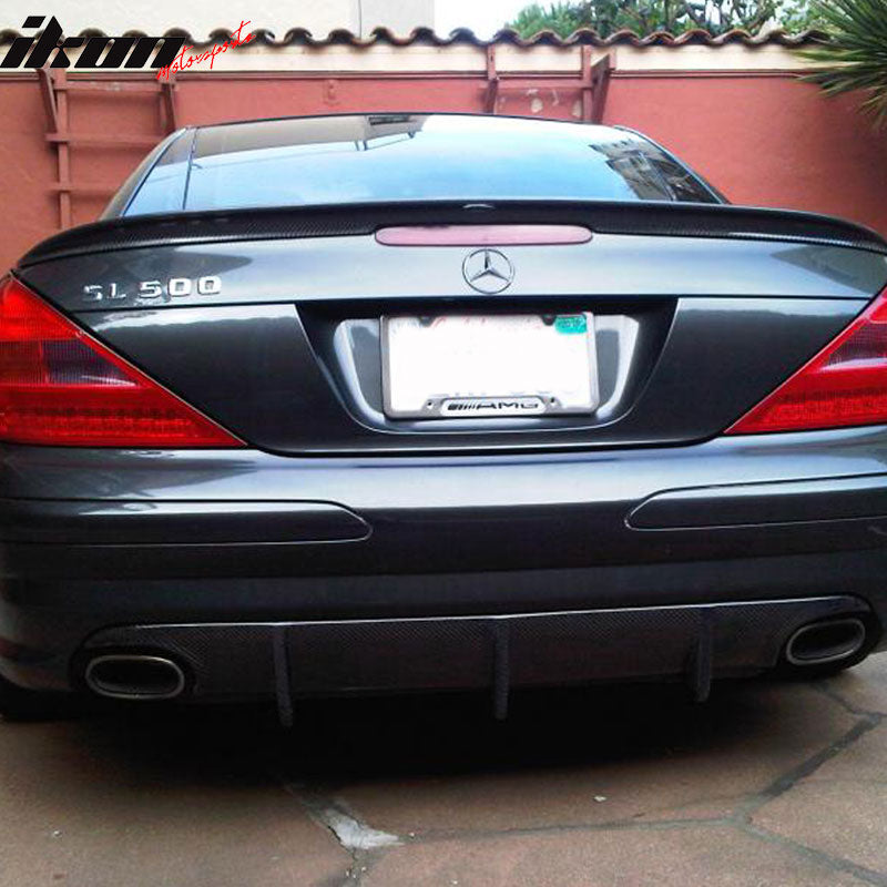 Compatible With 2005-2010 Benz SLK-Class R171 Convertible AMG Style ABS  Rear Trunk Spoiler – Ikon Motorsports