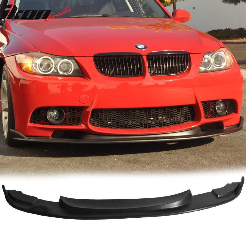 Performance Style Rear Diffuser For Bmw E90 E91 Rear Bumper Lip Splitter  With Lamp 3 Ser 320i 320d 325d 330d 335i 05-12 Tuning