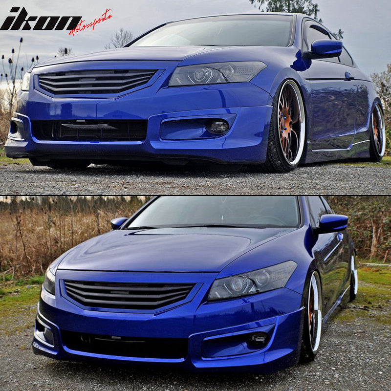 Factory Style Urethane Front Bumper Lip Spoiler Body Kit