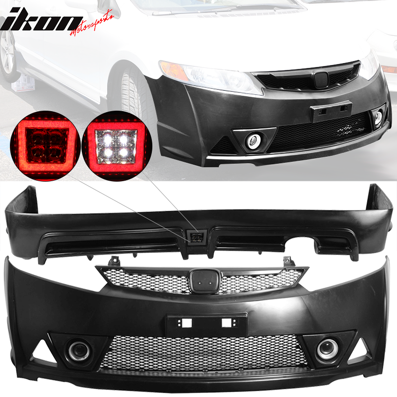 Daytime Running Lights Compatible With 2006-2015 Honda Civic, 4Dr