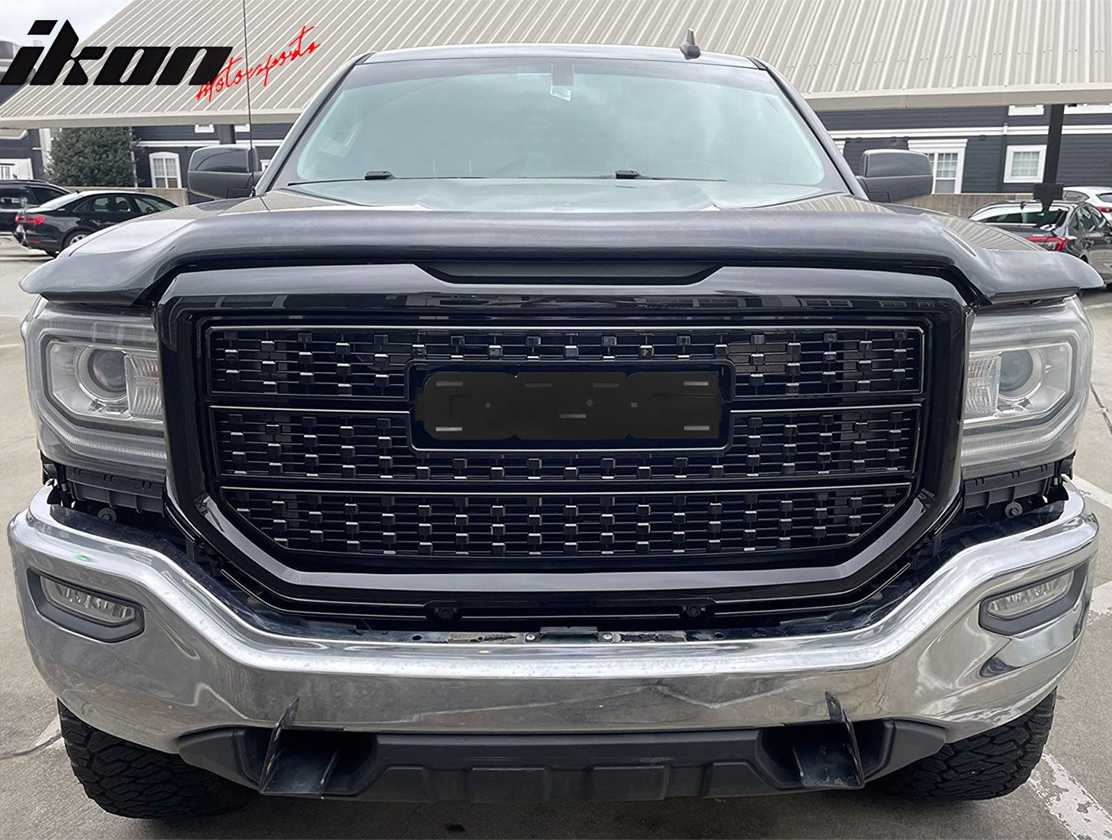 Grille Compatible With 2014-2015 GMC SIERRA 1500, Denali Style ABS