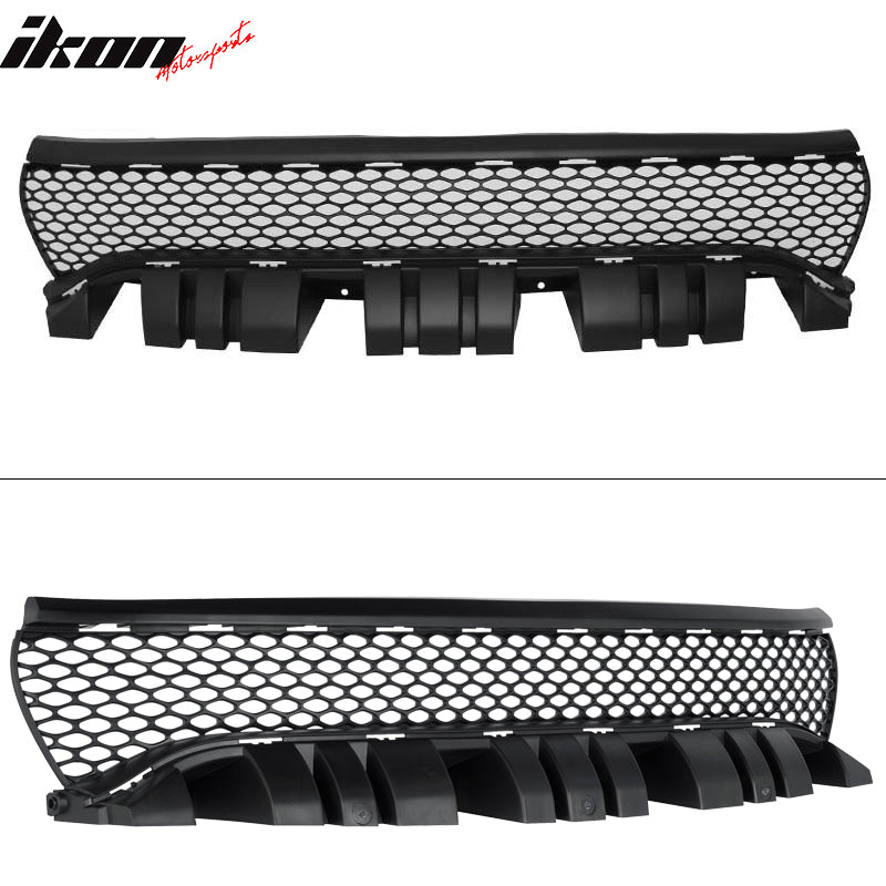 IKON MOTORSPORTS, Grille Compatible With 2015-2023 Dodge Charger