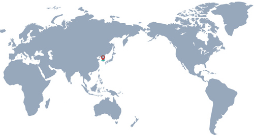 Korade.com Business Location World Map