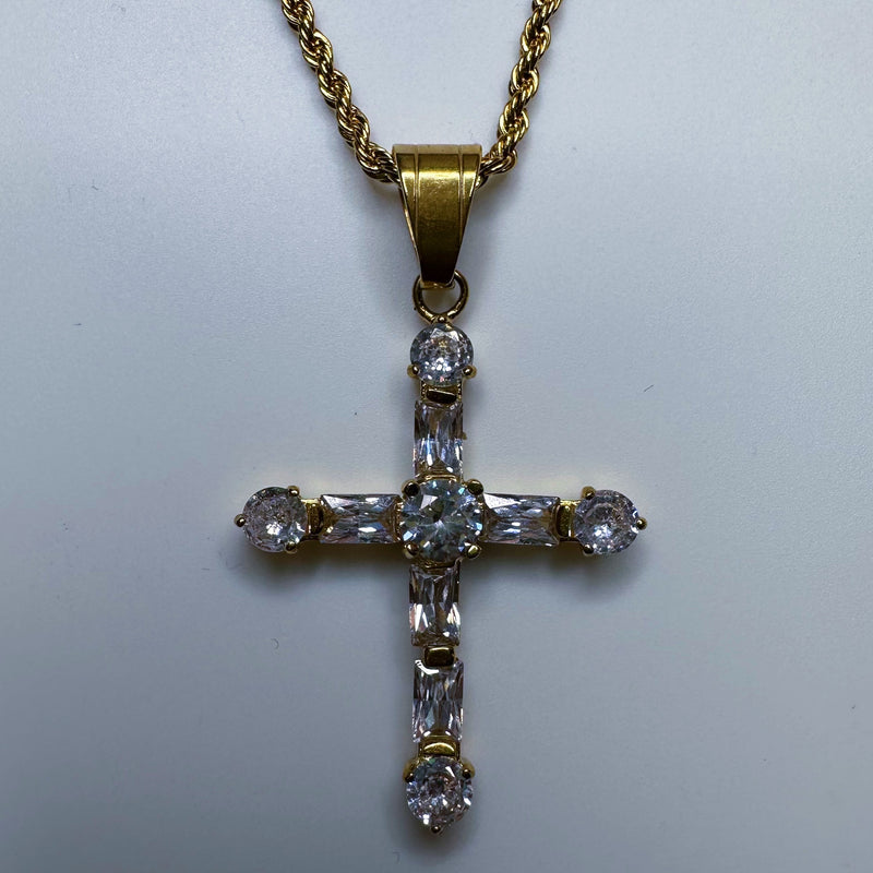 Temi Cross Necklace – COCOA ARI